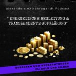 Podcast Cover von alexanders eXtraWagandt Podcast Gold und Silber
